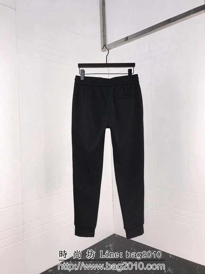BALENCIAGA巴黎世家 18ss秋冬新款 字母小logo 尼龍拼接休閒褲 ydi1202